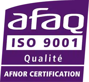 Logo afaq ISO 9001